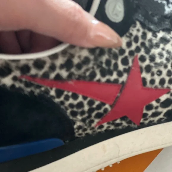 Golden Goose Leopard Star Sneakers - Picture 3 of 5